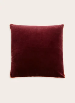 Bouchara Coussin, Coussin De Sol^COUSSIN UNI EN VELOURS DE COTON