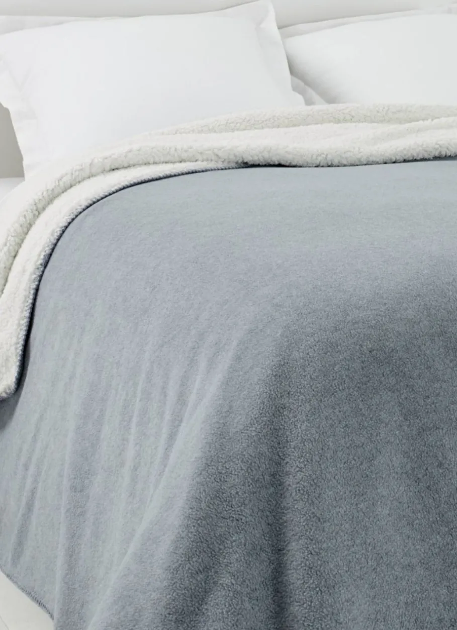 Bouchara Couette, Couverture^COUVERTURE DOUBLE FACE TRÈS CHAUDE - 540GR