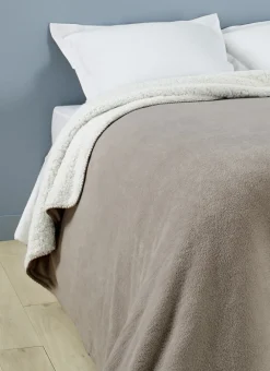 Bouchara Couette, Couverture^COUVERTURE DOUBLE FACE TRÈS CHAUDE - 540GR