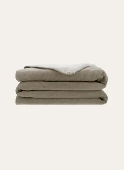 Bouchara Couette, Couverture^COUVERTURE DOUBLE FACE TRÈS CHAUDE - 540GR