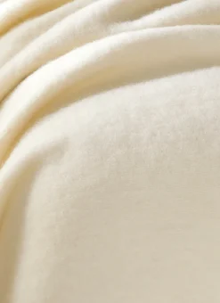 Bouchara Couette, Couverture^COUVERTURE EN PURE LAINE VIERGE DOUBLE FACE