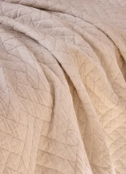 Bouchara Jete De Lit, Edredon^COUVRE LIT MATELASSÉ CHEVRONS RAVEL