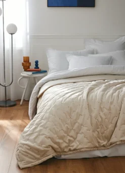Bouchara Jete De Lit, Edredon^COUVRE-LIT MATELASSE EFFET SURPIQURE OR