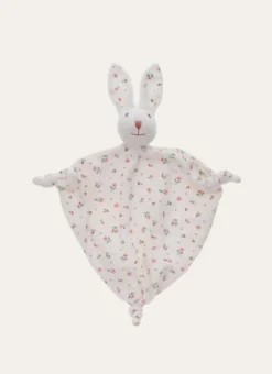Enfant Bouchara Jouet, Doudou^DOUDOU LAPIN IMPRIMÉ FLEURS
