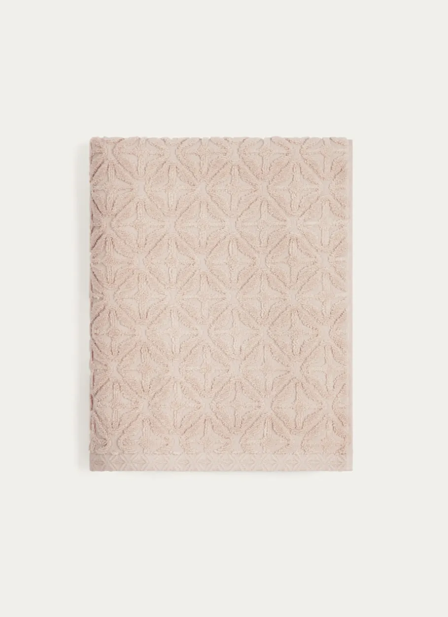 Bouchara Linge De Bain Uni^DRAP DE BAIN EN VELOURS JULIAN MOTIF GÉOMÉTRIQUE