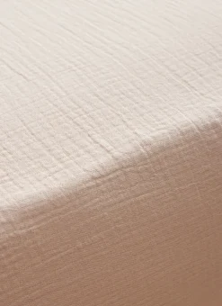 Bouchara Drap Uni^DRAP HOUSSE EN DOUBLE GAZE