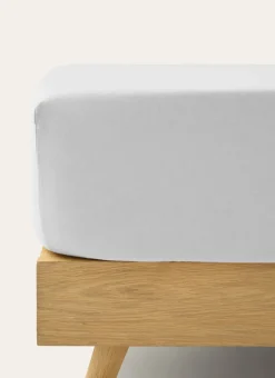 Bouchara Drap Uni^DRAP HOUSSE EN LIN LAVÉ UNI 165GR