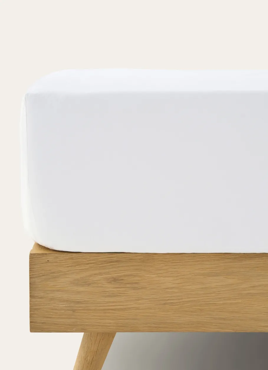 Bouchara Drap Uni^DRAP HOUSSE UNI EN PERCALE DE COTON GRAND BONNET