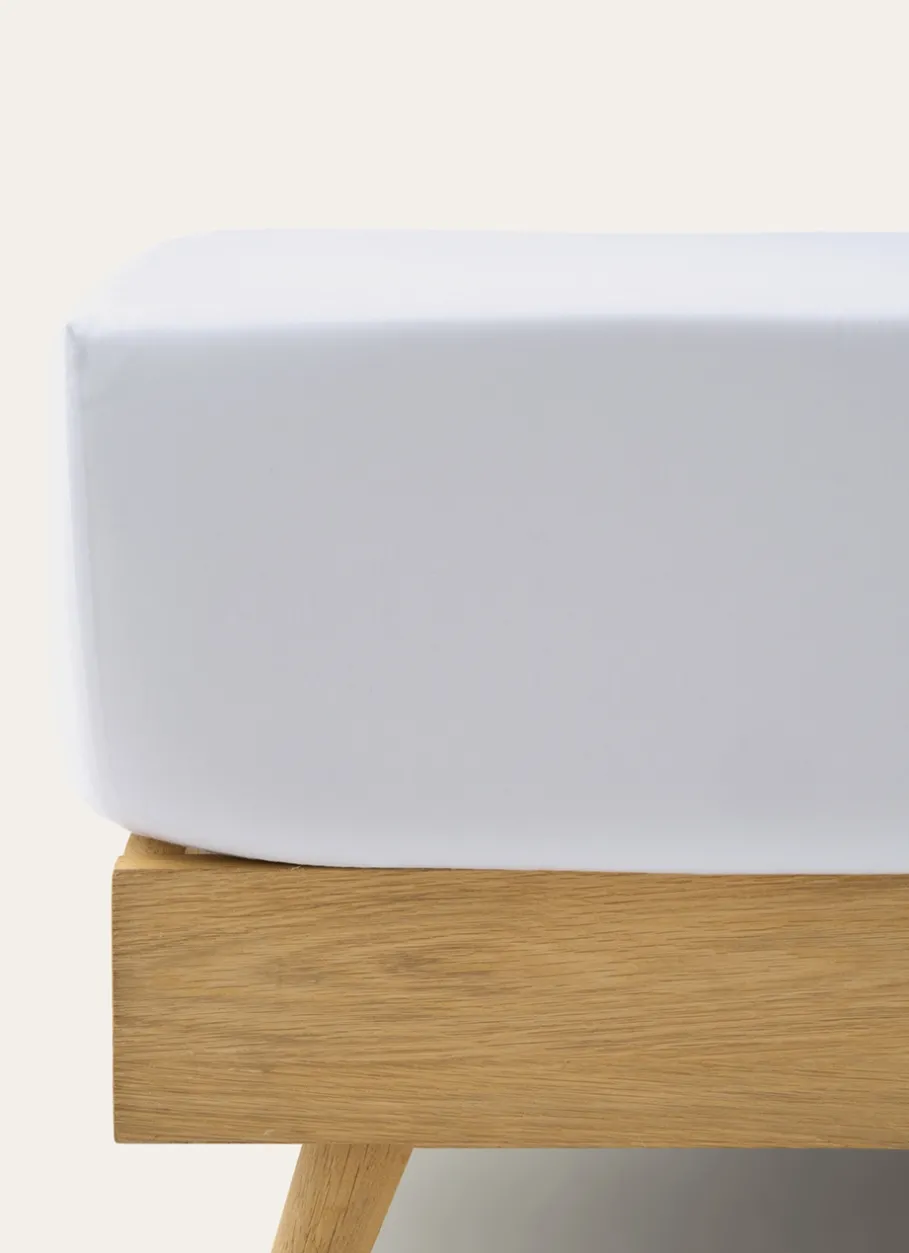 Bouchara Drap Uni^DRAP HOUSSE UNI EN SATIN DE COTON