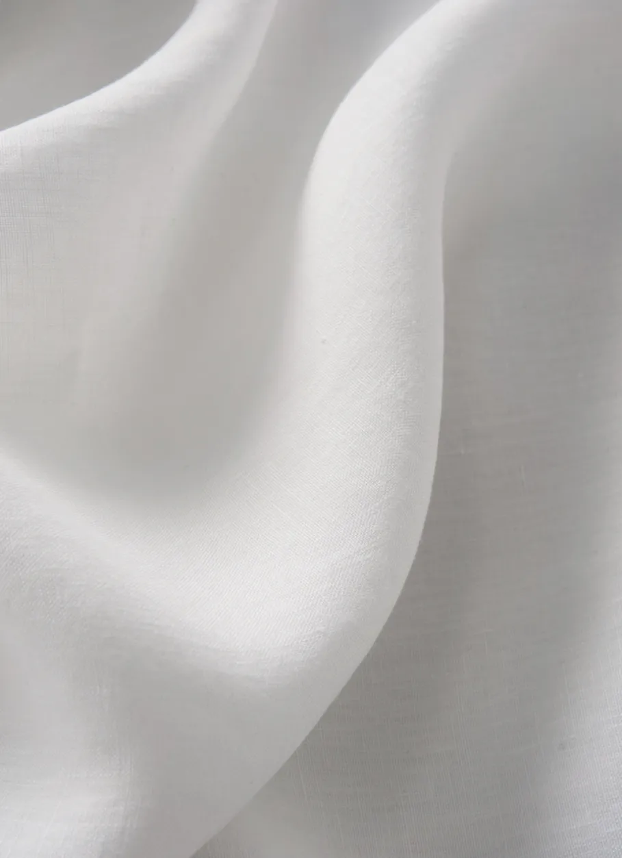 Bouchara Drap Uni^DRAP PLAT UNI EN LIN LAVÉ - 165GR