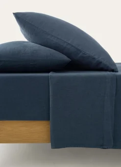 Bouchara Drap Uni^DRAP PLAT UNI EN LIN LAVÉ - 165GR