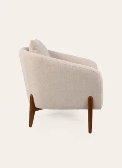 Bouchara Canapé, Fauteuil, Banquette^FAUTEUIL EN TISSU ET PIEDS EN BOIS