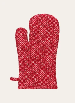 Bouchara Tablier, Manique, Gant^GANT DE CUISINE À MOTIFS GÉOMÉTRIQUES