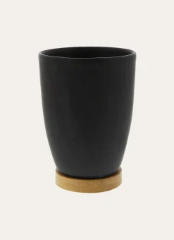 Bouchara Accessoire^GOBELET EN GRÈS ET BAMBOU