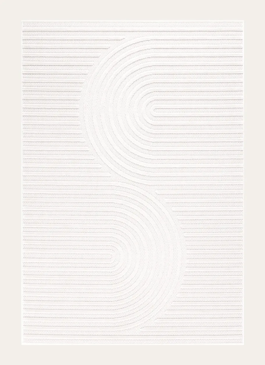 Bouchara Tapis^GRAND TAPIS UNI COURBES ET RAYURES VENISE