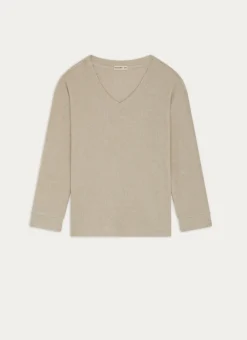 Bouchara Homewear, Accessoire^HAUT MANCHES LONGUES COL V EN MAILLE