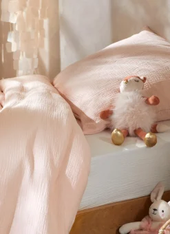 Enfant Bouchara Linge De Lit^HOUSSE DE COUETTE BÉBÉ EN GAZE DE COTON