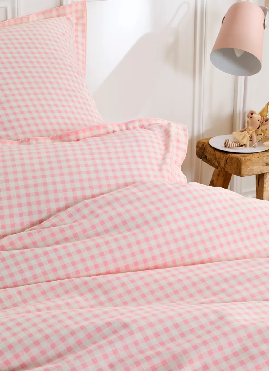 Enfant Bouchara Linge De Lit^HOUSSE DE COUETTE BÉBÉ MOTIF VICHY GINGHAM