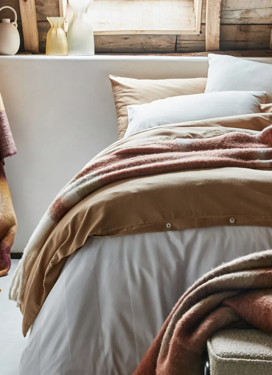 Bouchara Housse De Couette Unie^HOUSSE DE COUETTE COTON ET CACHEMIRE