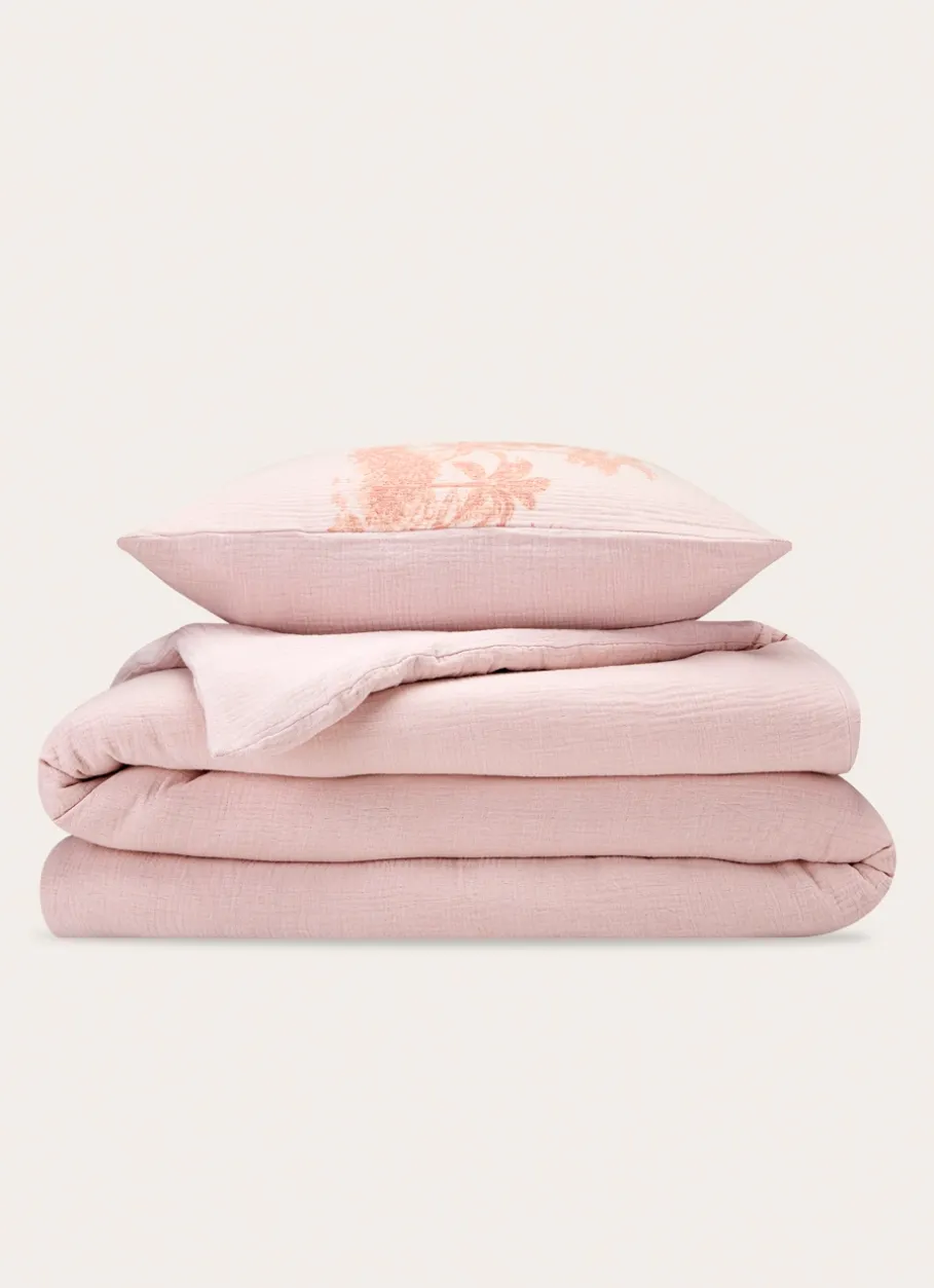 Bouchara Housse De Couette À Motifs^HOUSSE DE COUETTE DOUBLE GAZE DE COTON GAMBIER