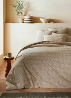 Bouchara Housse De Couette À Motifs^HOUSSE DE COUETTE EN COTON IMPRIMÉ GRAPHIQUE