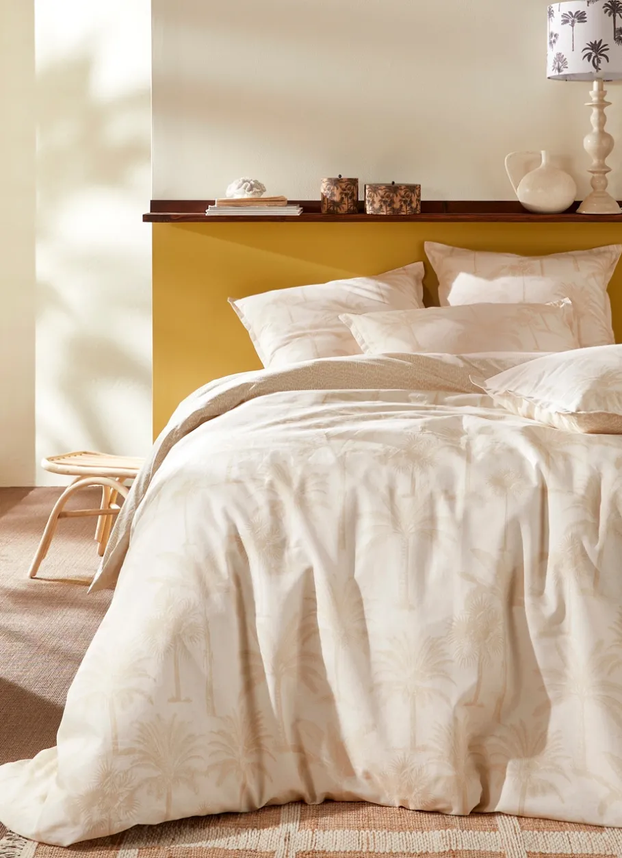 Bouchara Housse De Couette À Motifs^HOUSSE DE COUETTE EN COTON IMPRIMÉE PALMIERS GHANA