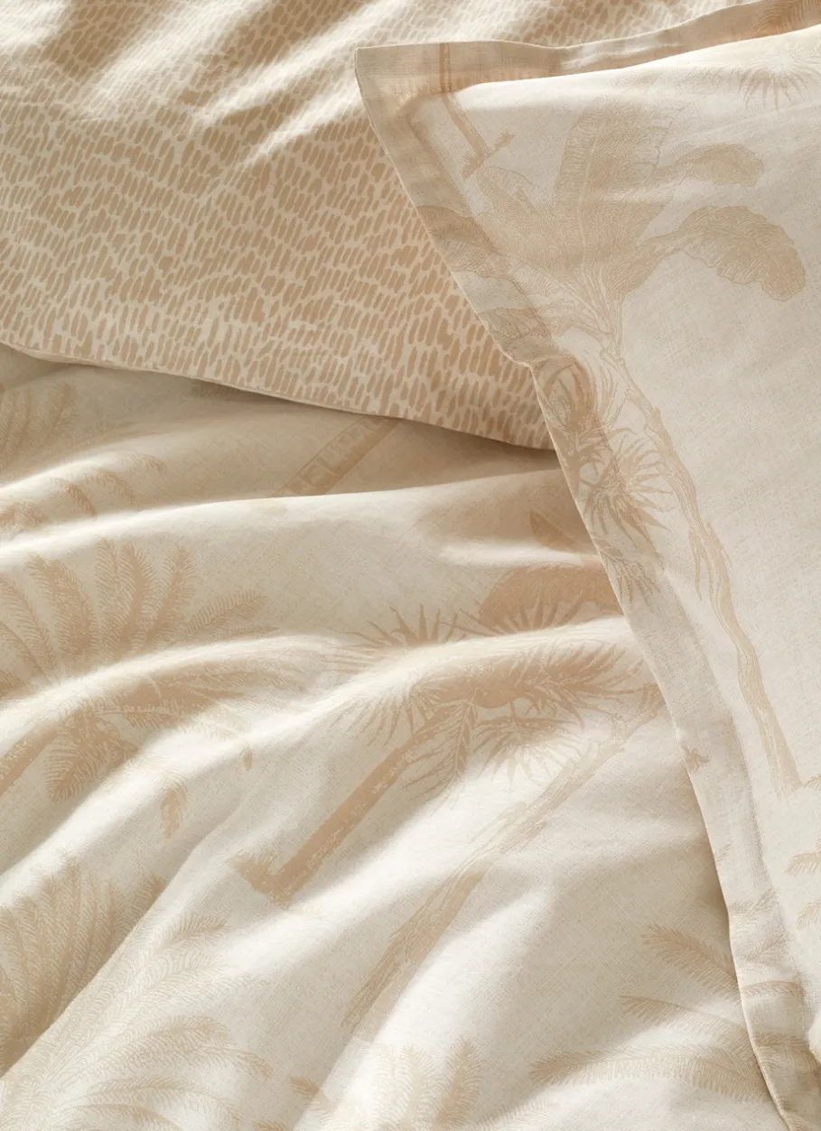 Bouchara Housse De Couette À Motifs^HOUSSE DE COUETTE EN COTON IMPRIMÉE PALMIERS GHANA