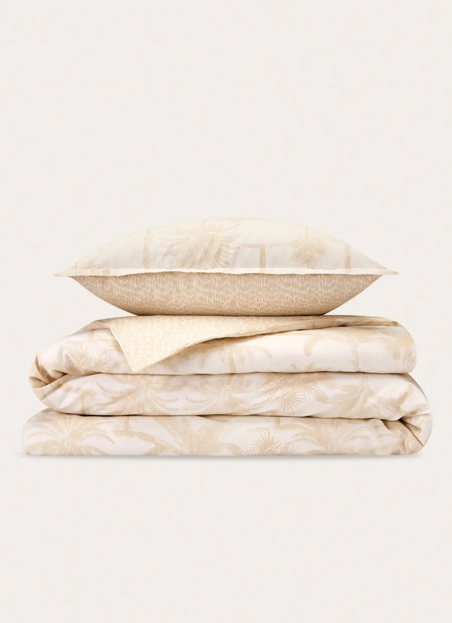 Bouchara Housse De Couette À Motifs^HOUSSE DE COUETTE EN COTON IMPRIMÉE PALMIERS GHANA