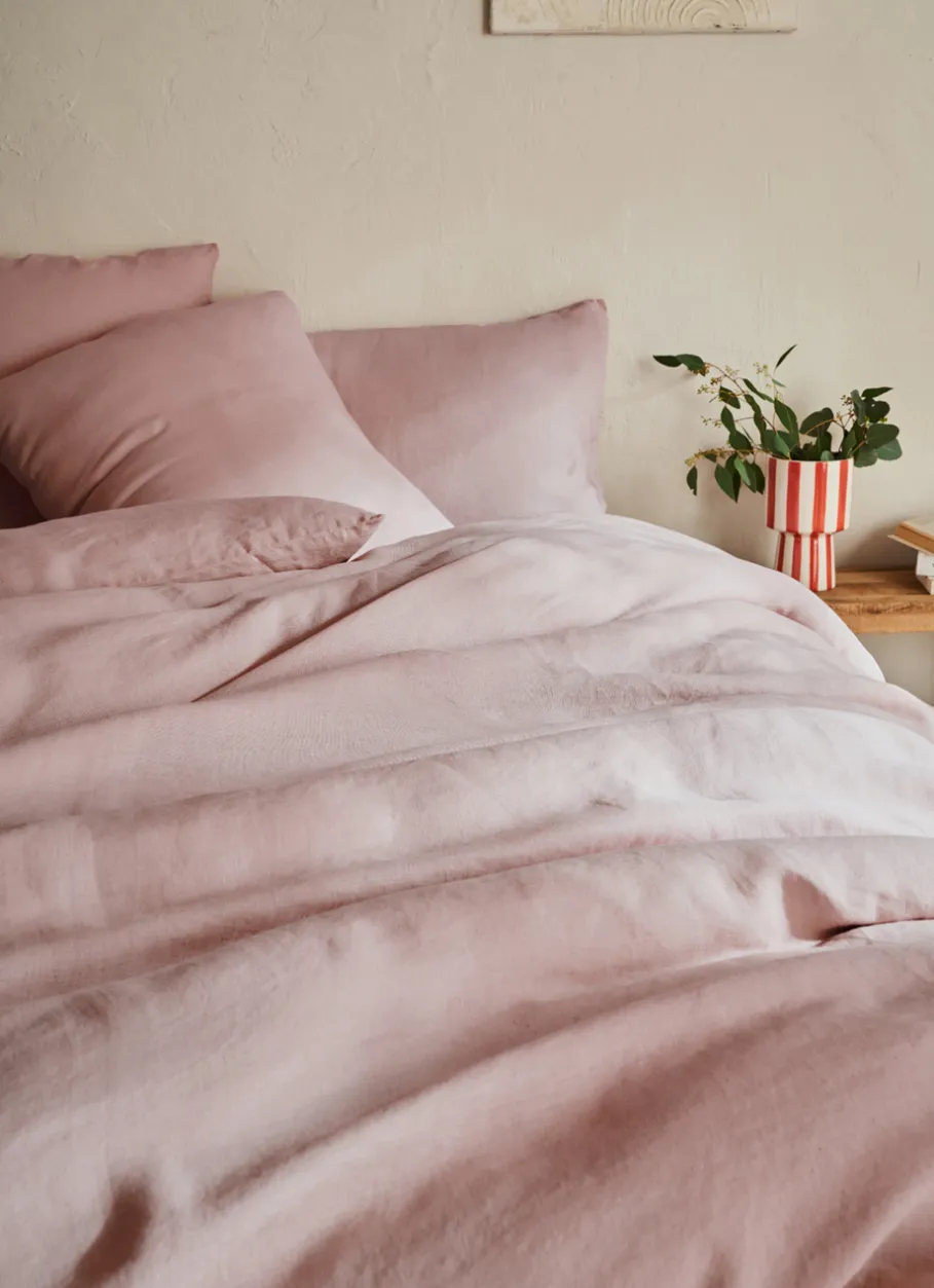 Bouchara Housse De Couette Unie^HOUSSE DE COUETTE EN LIN LAVÉ