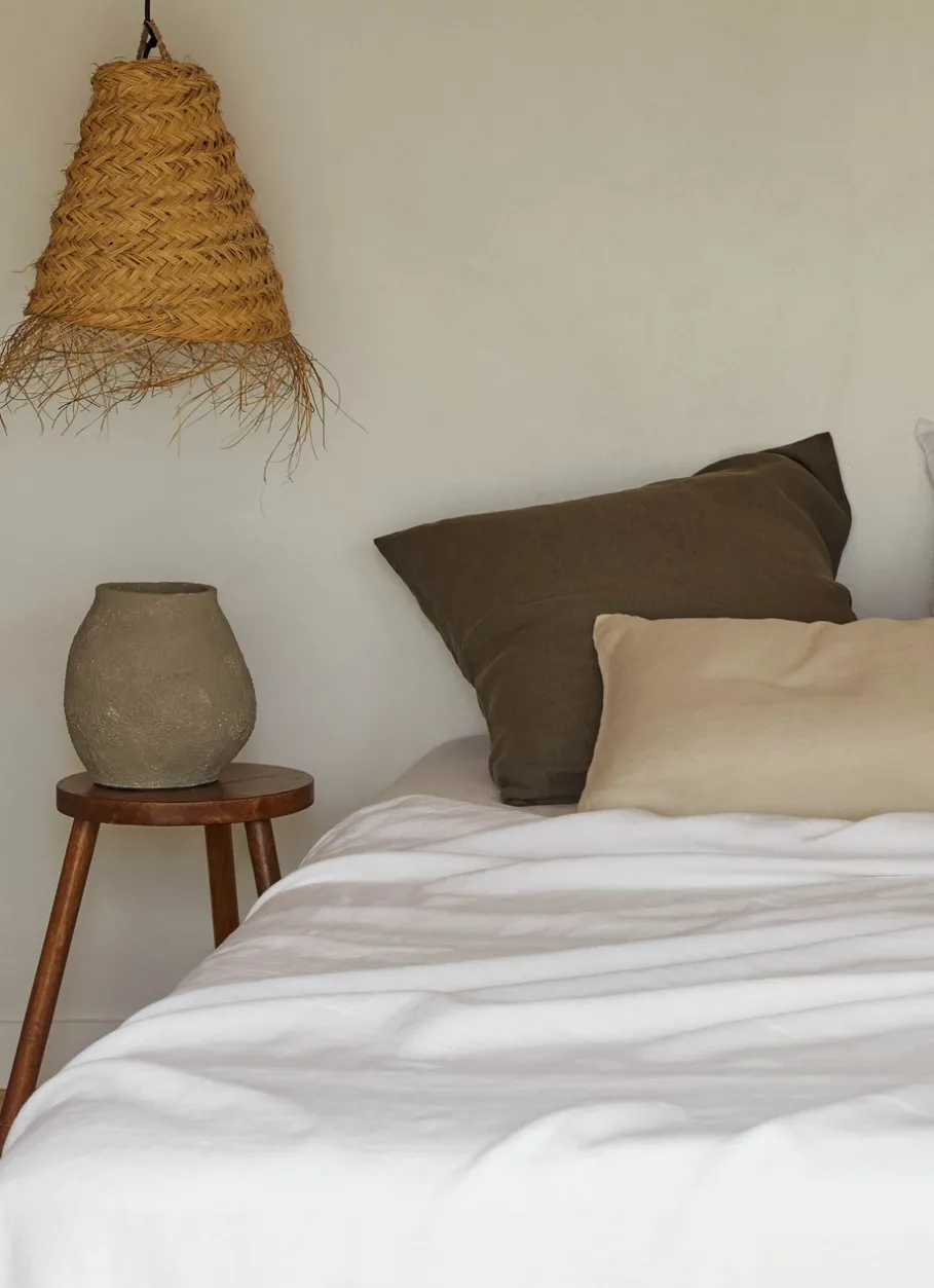 Bouchara Housse De Couette Unie^HOUSSE DE COUETTE EN LIN LAVÉ