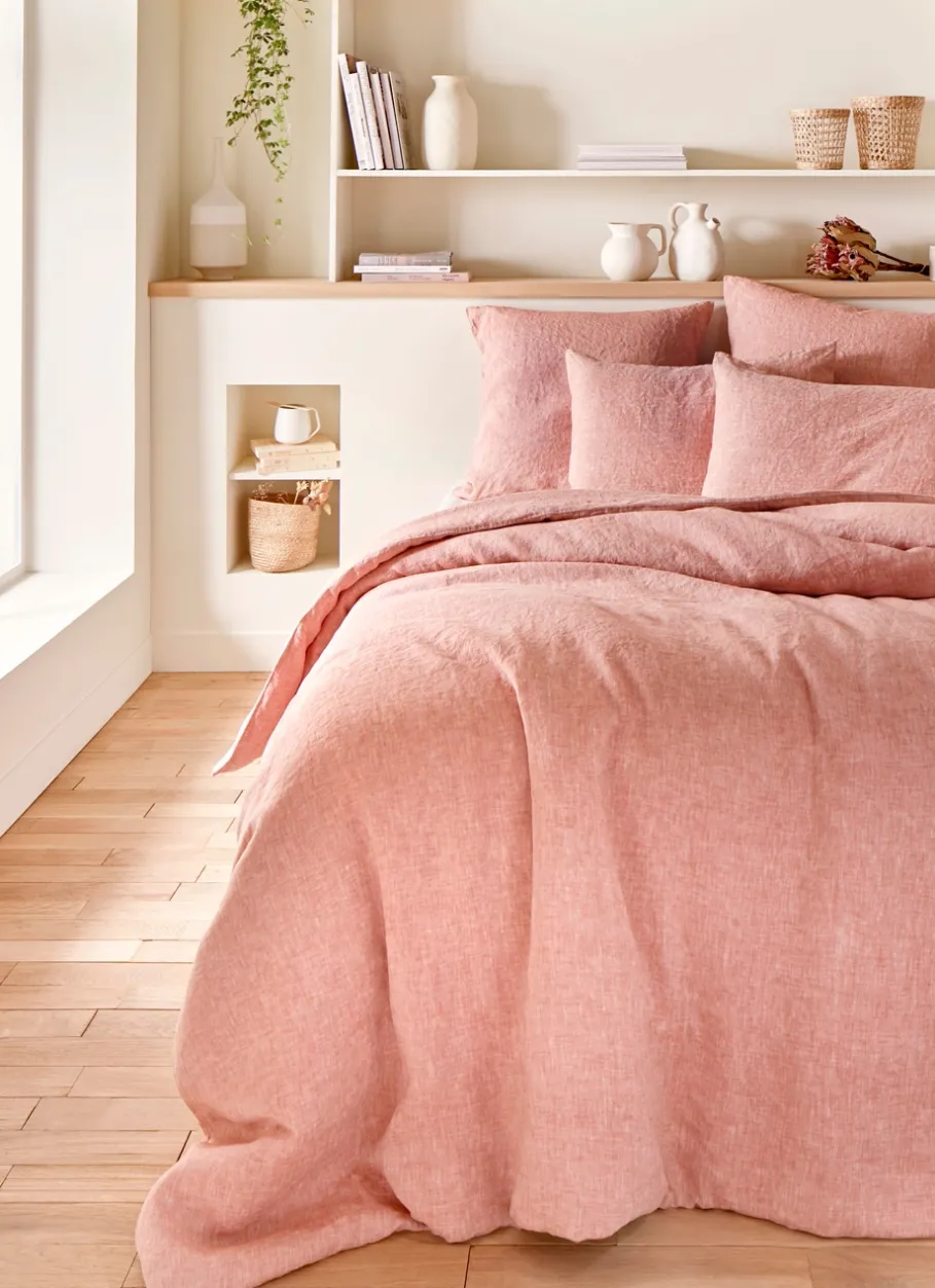 Bouchara Housse De Couette Unie^HOUSSE DE COUETTE EN LIN LAVÉ