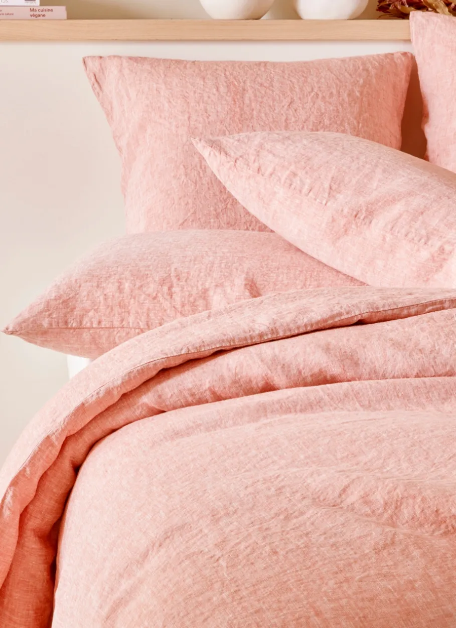 Bouchara Housse De Couette Unie^HOUSSE DE COUETTE EN LIN LAVÉ