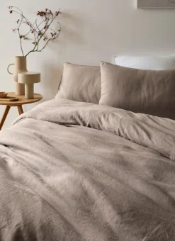 Bouchara Housse De Couette Unie^HOUSSE DE COUETTE EN LIN LAVÉ