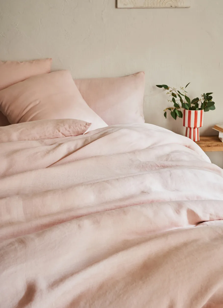 Bouchara Housse De Couette Unie^HOUSSE DE COUETTE EN LIN LAVÉ