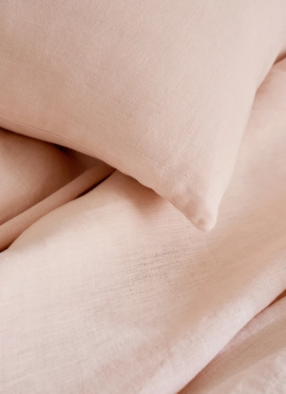 Bouchara Housse De Couette Unie^HOUSSE DE COUETTE EN LIN LAVÉ