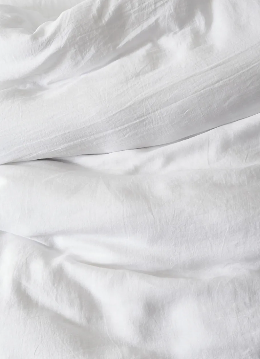 Bouchara Housse De Couette Unie^HOUSSE DE COUETTE EN LIN LAVÉ