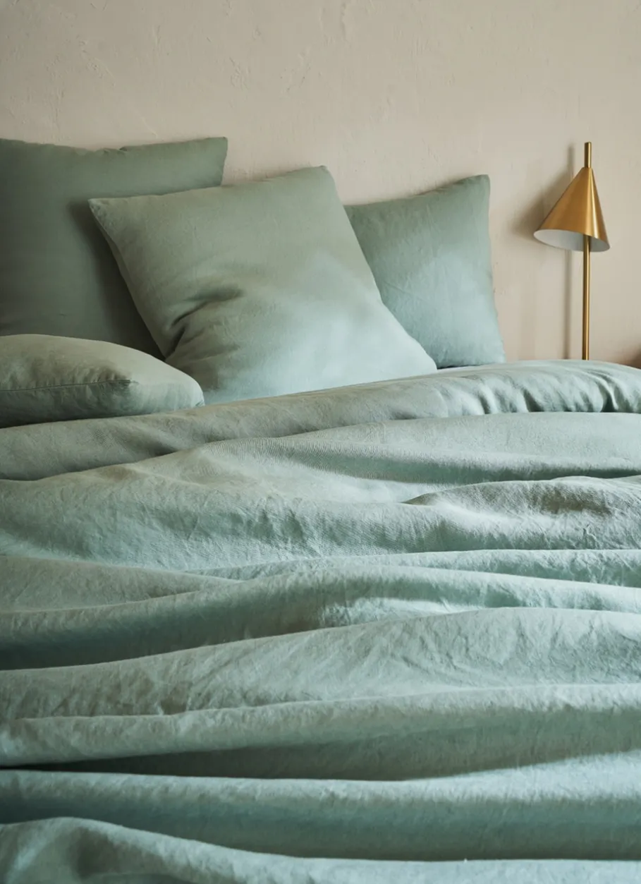 Bouchara Housse De Couette Unie^HOUSSE DE COUETTE EN LIN LAVÉ