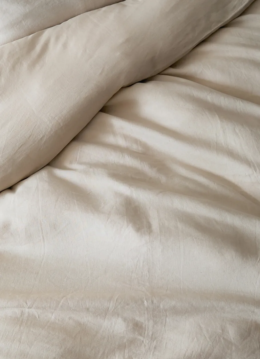 Bouchara Housse De Couette Unie^HOUSSE DE COUETTE EN LIN LAVÉ