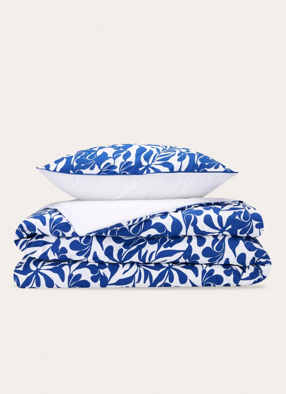 Bouchara Housse De Couette À Motifs^HOUSSE DE COUETTE EN PERCALE IMPRIMÉE FEUILLAGE
