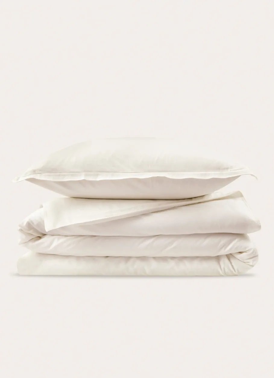 Bouchara Housse De Couette Unie^HOUSSE DE COUETTE EN SATIN DE COTON LAVÉ