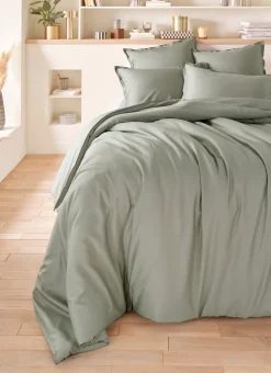 Bouchara Housse De Couette Unie^HOUSSE DE COUETTE EN SATIN DE COTON LAVÉ