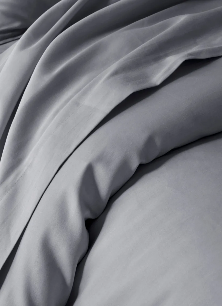 Bouchara Housse De Couette Unie^HOUSSE DE COUETTE EN SATIN DE COTON PEIGNÉ UNI