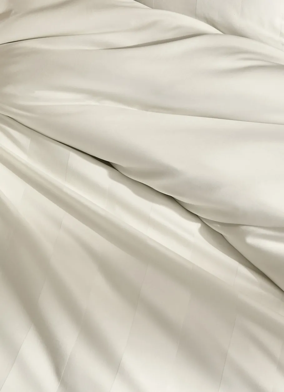 Bouchara Housse De Couette Unie^HOUSSE DE COUETTE RAYÉE EN SATIN DE COTON