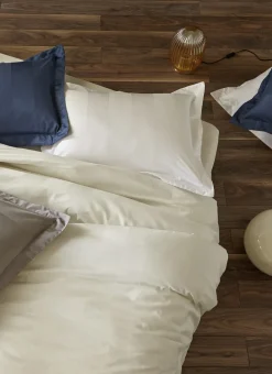 Bouchara Housse De Couette Unie^HOUSSE DE COUETTE RAYÉE EN SATIN DE COTON