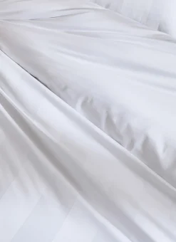 Bouchara Housse De Couette Unie^HOUSSE DE COUETTE RAYÉE EN SATIN DE COTON