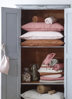 Bouchara Housse De Couette Unie^HOUSSE DE COUETTE UNIE EN COTON LAVÉ BIO