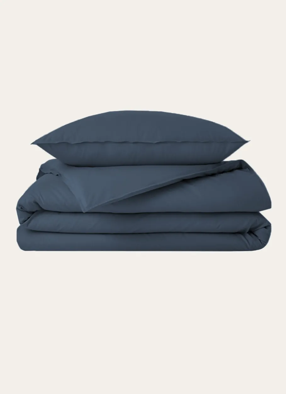 Bouchara Housse De Couette Unie^HOUSSE DE COUETTE UNIE EN COTON LAVÉ BIO