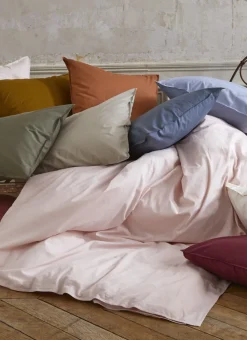 Bouchara Housse De Couette Unie^HOUSSE DE COUETTE UNIE EN COTON LAVÉ BIO