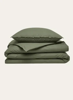 Bouchara Housse De Couette Unie^HOUSSE DE COUETTE UNIE EN COTON LAVÉ BIO