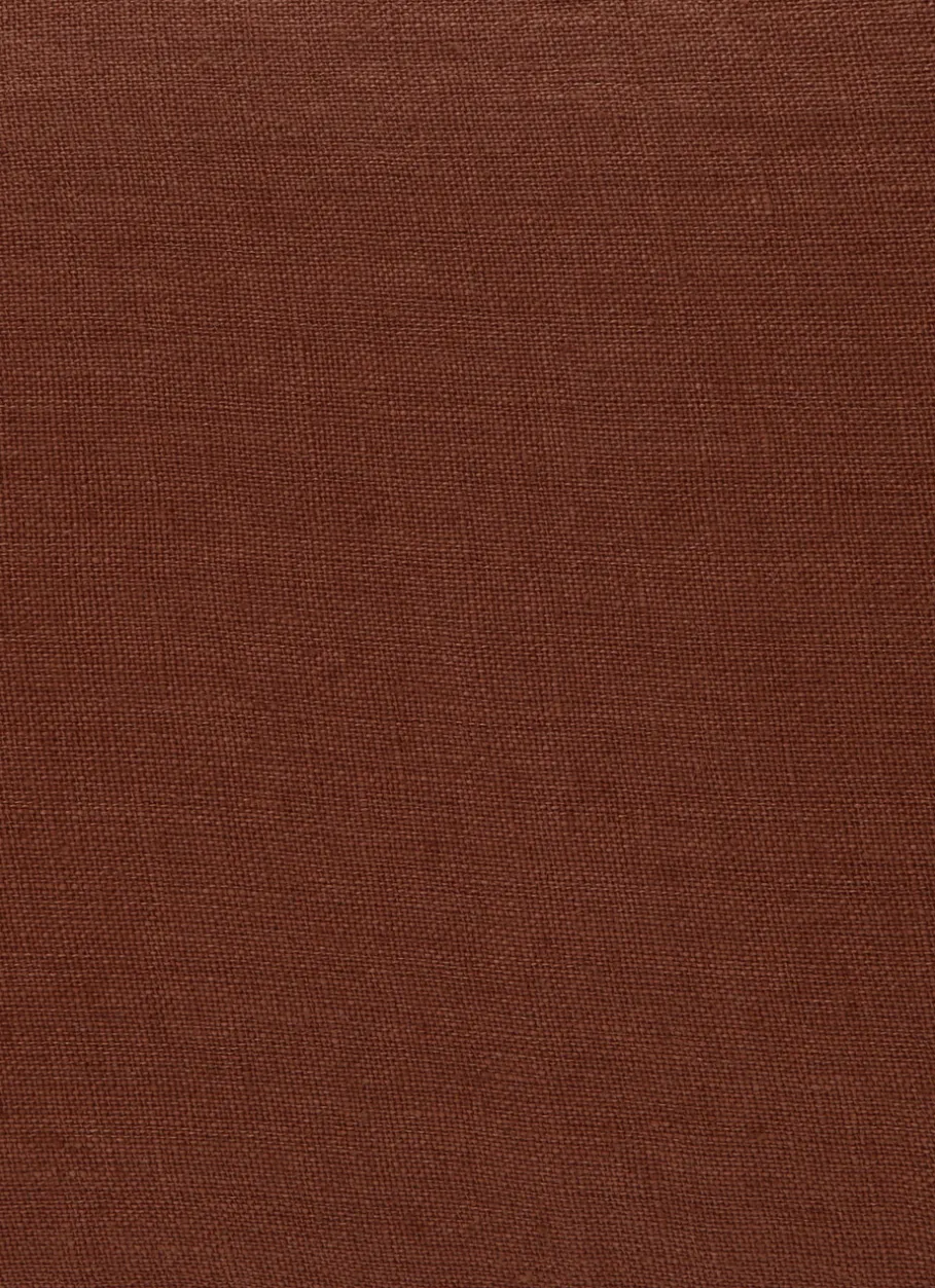 Bouchara Coussin, Coussin De Sol^HOUSSE DE COUSSIN RECTANGULAIRE EN LIN LAVÉ